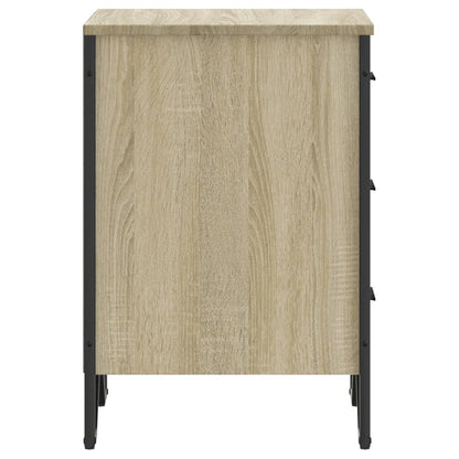 Table de chevet chêne sonoma 40x41x60 cm bois d'ingénierie