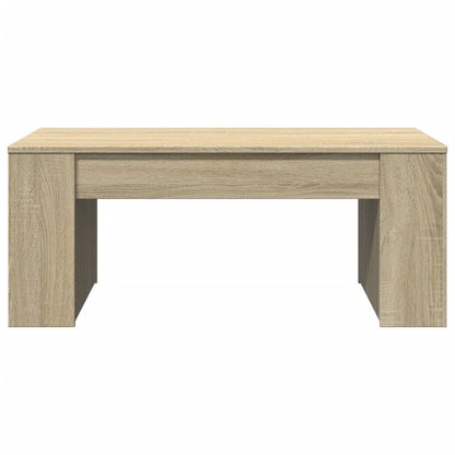 Table basse chêne sonoma 102x55x42 cm bois d'ingénierie