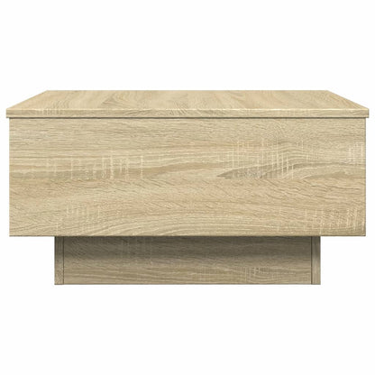 Table basse chêne sonoma 60x45x31 cm bois d'ingénierie