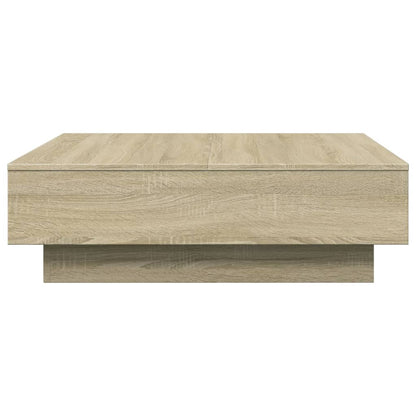 Table basse Chêne sonoma 90x90x28 cm Aggloméré