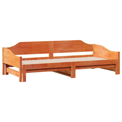 Lit de jour et lit gigogne sans matelas 80x200 cm bois massif