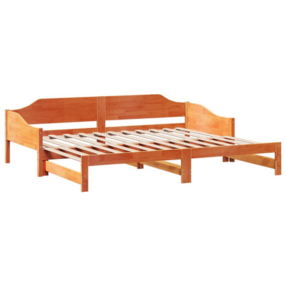 Lit de jour et lit gigogne sans matelas 80x200 cm bois massif