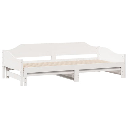 Lit de jour et lit gigogne sans matelas 90x200 cm bois massif