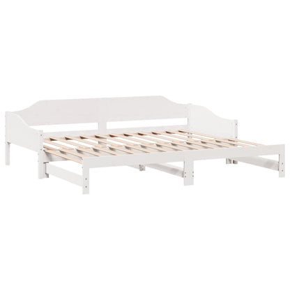 Lit de jour et lit gigogne sans matelas 90x200 cm bois massif