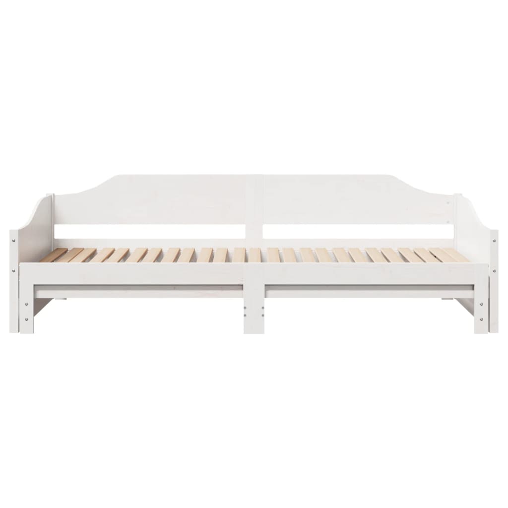 Lit de jour et lit gigogne sans matelas 90x190 cm bois massif