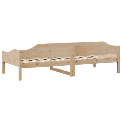 Cadre de lit sans matelas 80x200 cm bois massif de pin