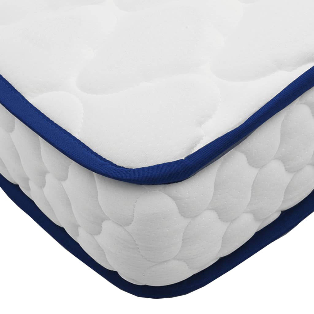 Matelas en mousse à mémoire de forme blanc 70x200x17 cm