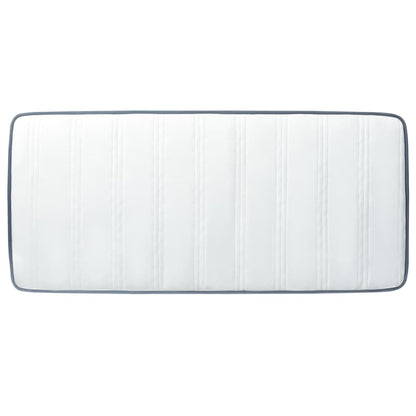 Matelas de sommier à lattes 160x80x20 cm tissu