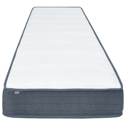 Matelas de sommier à lattes 190x90x20 cm tissu