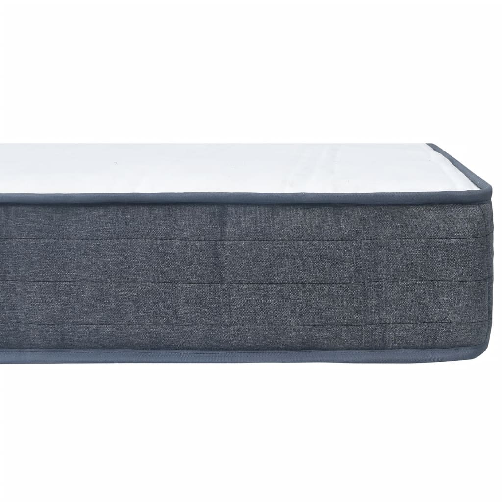 Matelas de sommier à lattes 190x90x20 cm tissu