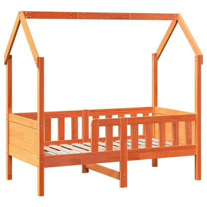 Cadre de lit enfant avec tiroirs sans matelas 80x160 cm bois