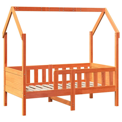 Cadre de lit enfant avec tiroirs sans matelas 70x140 cm bois