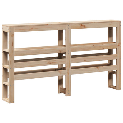 Cadre de lit sans matelas 160x200 cm bois massif de pin