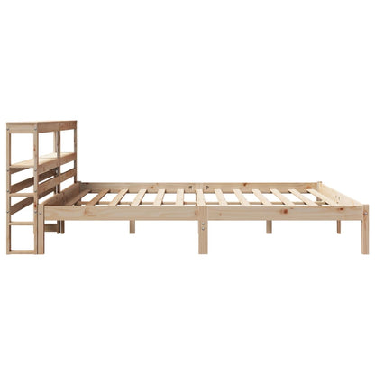 Cadre de lit sans matelas 180x200 cm bois massif de pin