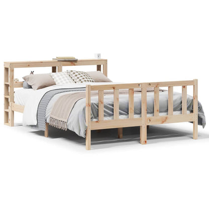 Cadre de lit sans matelas 120x190 cm bois de pin massif