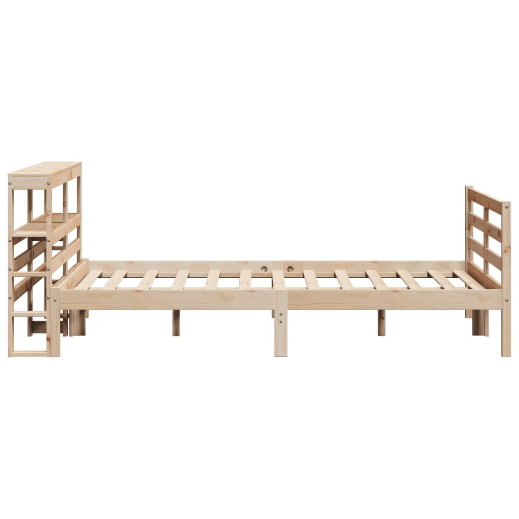 Cadre de lit sans matelas 120x190 cm bois de pin massif