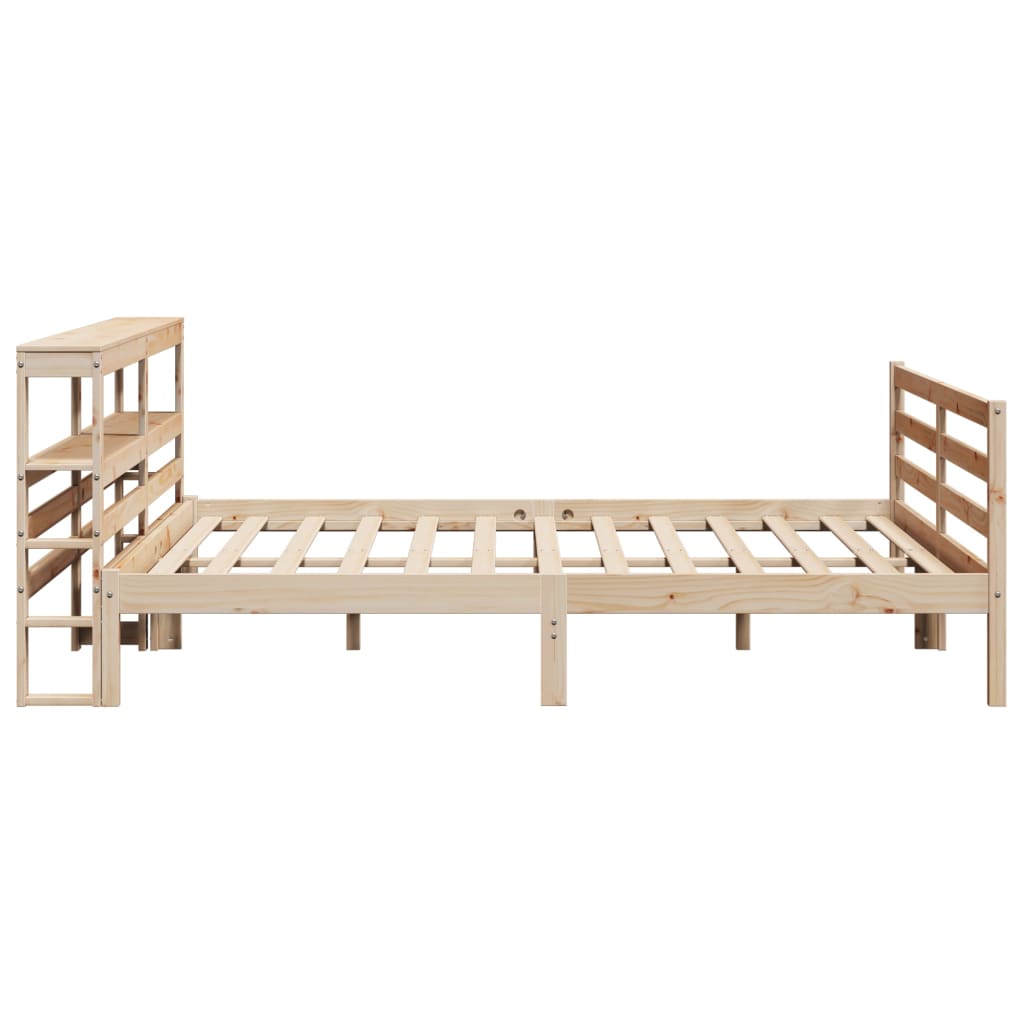 Cadre de lit sans matelas 180x200 cm bois massif de pin