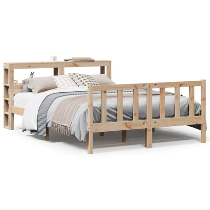 Cadre de lit sans matelas 120x190 cm bois de pin massif