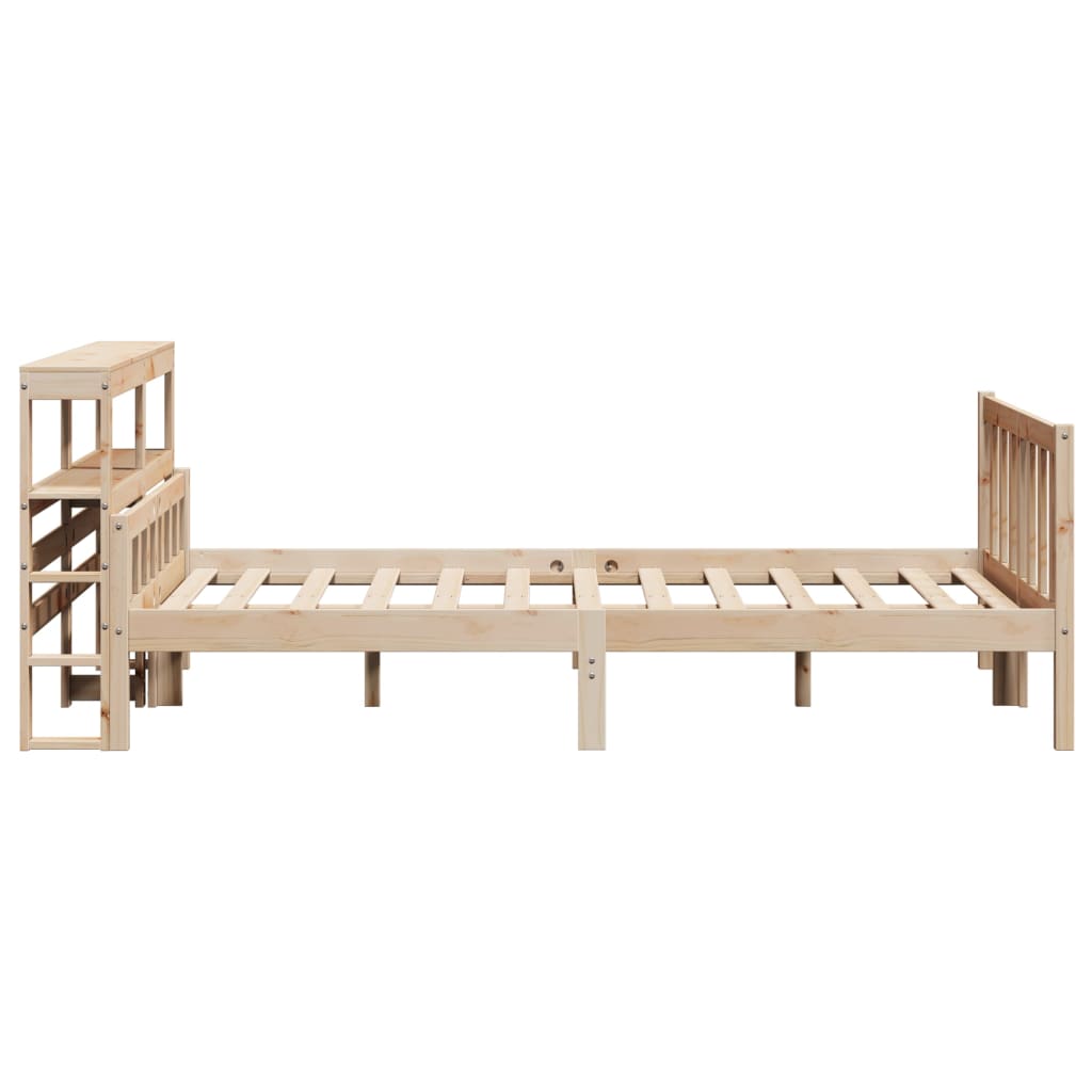 Cadre de lit sans matelas 120x190 cm bois de pin massif