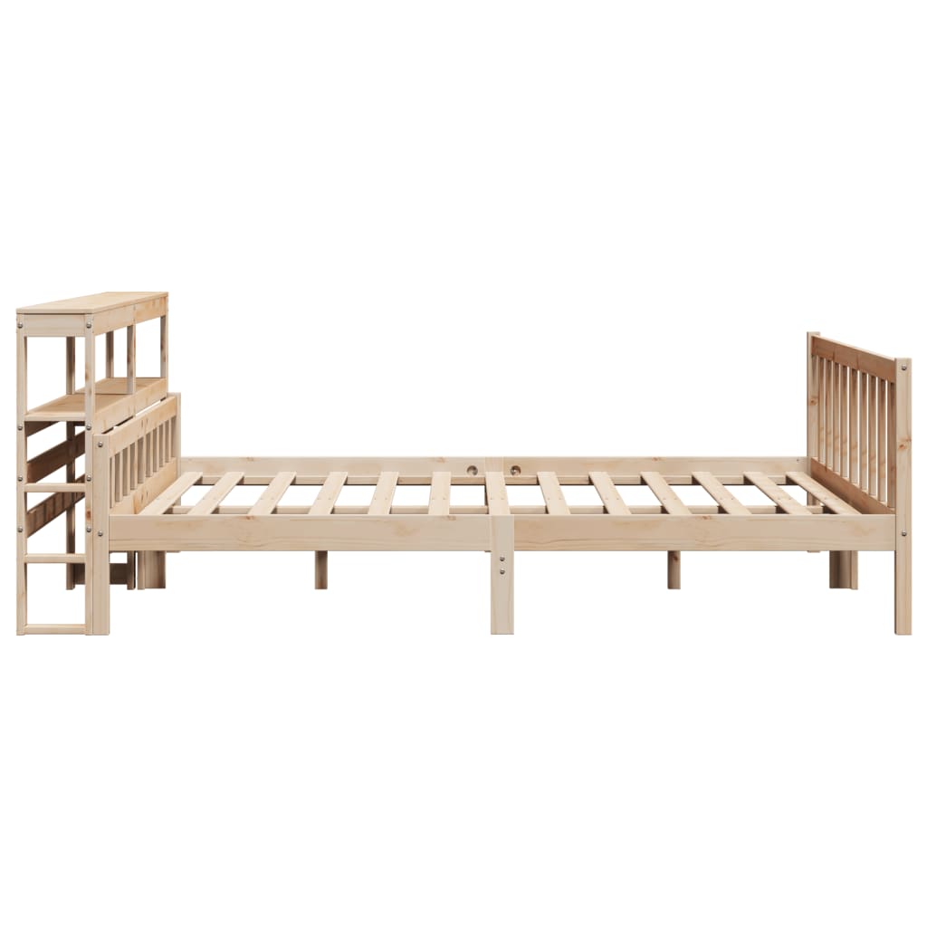 Cadre de lit sans matelas 180x200 cm bois massif de pin