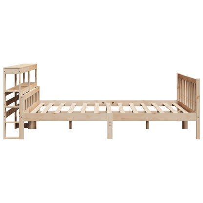 Cadre de lit sans matelas 180x200 cm bois massif de pin