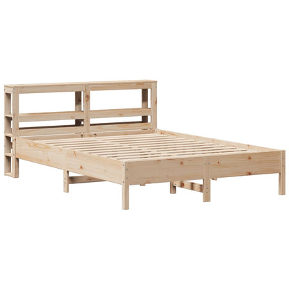 Cadre de lit sans matelas 160x200 cm bois massif de pin