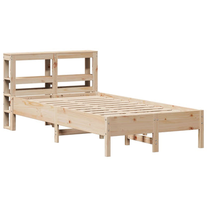 Cadre de lit sans matelas 120x200 cm bois de pin massif