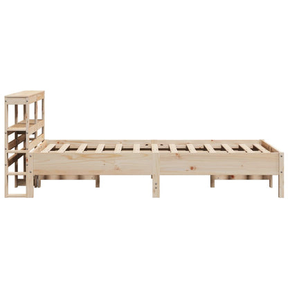 Cadre de lit sans matelas 120x200 cm bois de pin massif