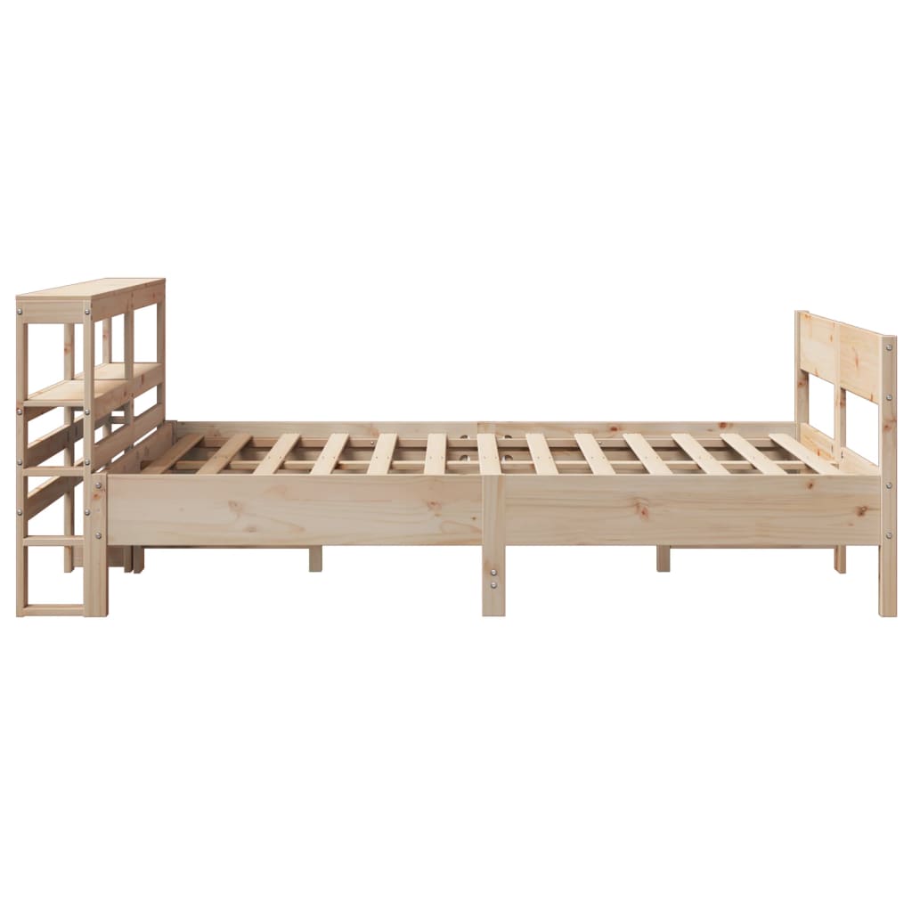 Cadre de lit sans matelas 120x200 cm bois de pin massif