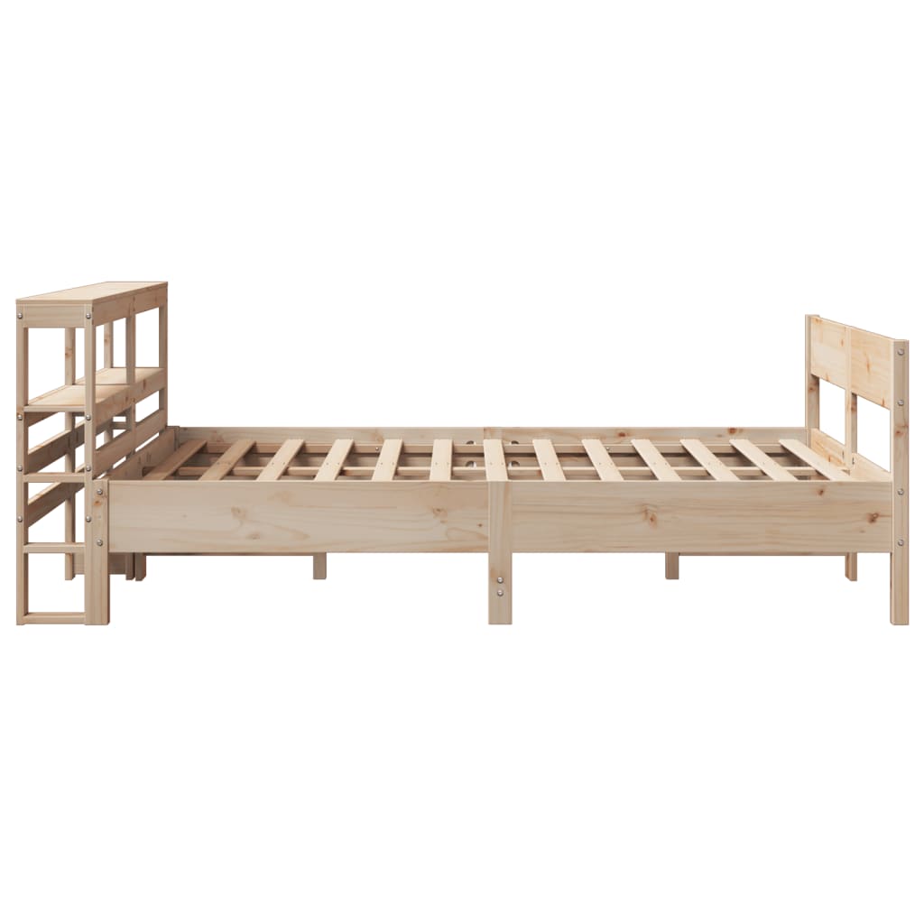 Cadre de lit sans matelas 120x190 cm bois de pin massif