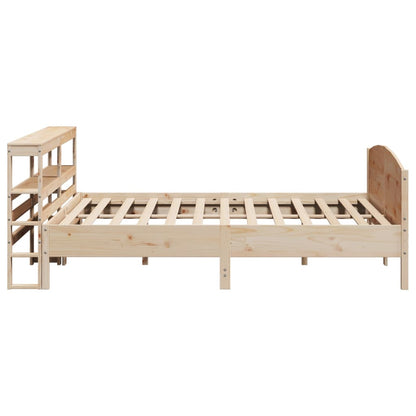 Cadre de lit sans matelas 180x200 cm bois massif de pin