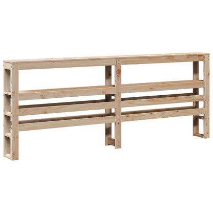 Cadre de lit sans matelas 180x200 cm bois massif de pin