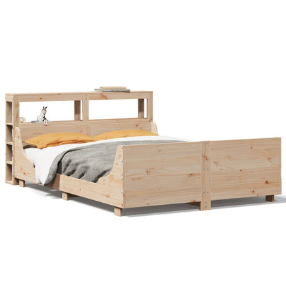 Cadre de lit sans matelas 160x200 cm bois massif de pin