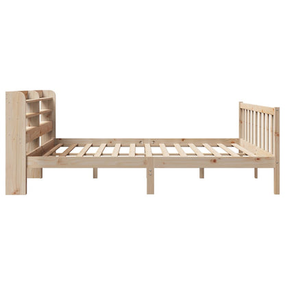 Cadre de lit sans matelas 180x200 cm bois massif de pin