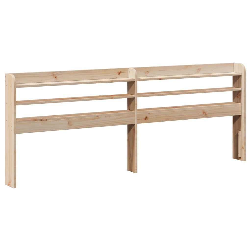 Cadre de lit sans matelas 160x200 cm bois massif de pin