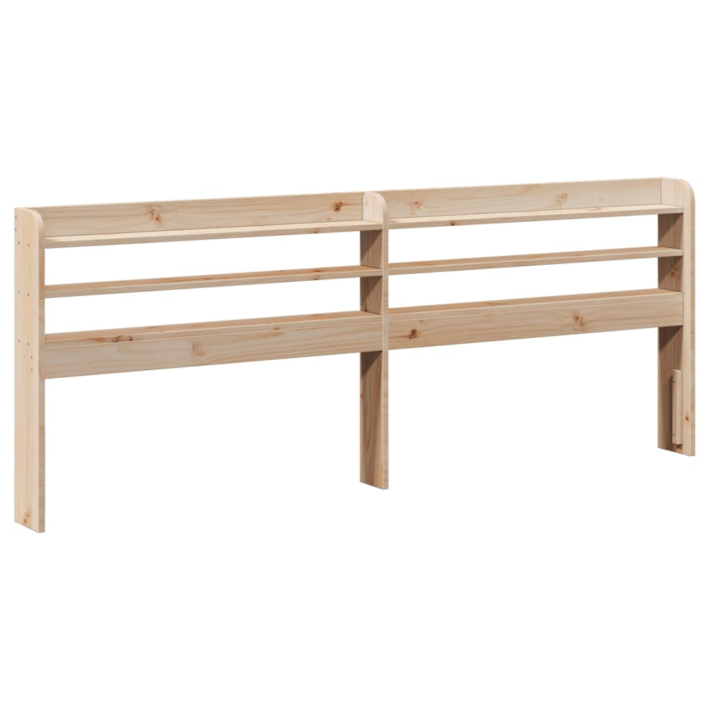 Cadre de lit sans matelas 140x200 cm bois massif de pin