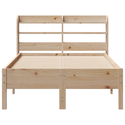 Cadre de lit sans matelas 100x200 cm bois massif de pin