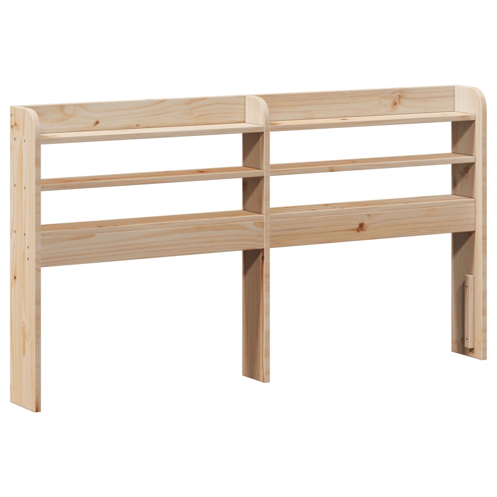 Cadre de lit sans matelas 75x190 cm bois de pin massif