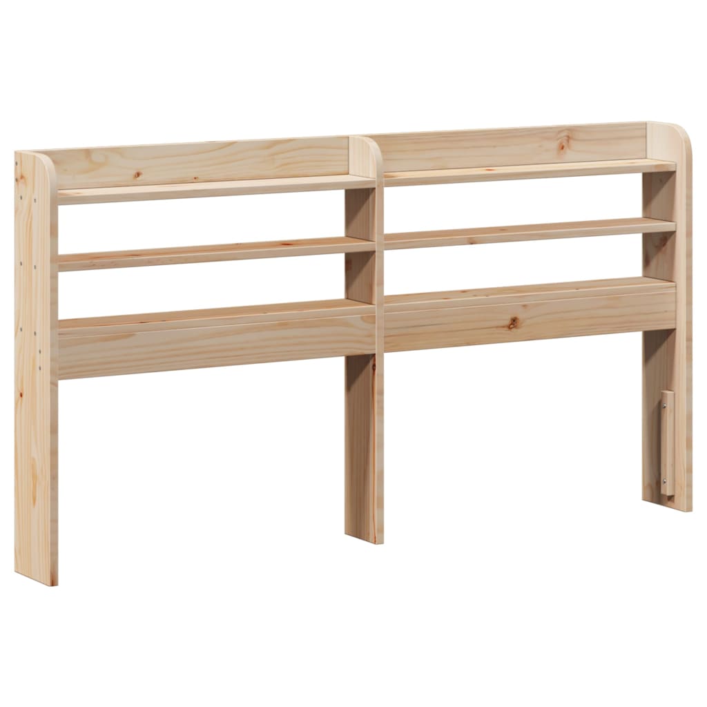 Cadre de lit sans matelas 140x200 cm bois massif de pin