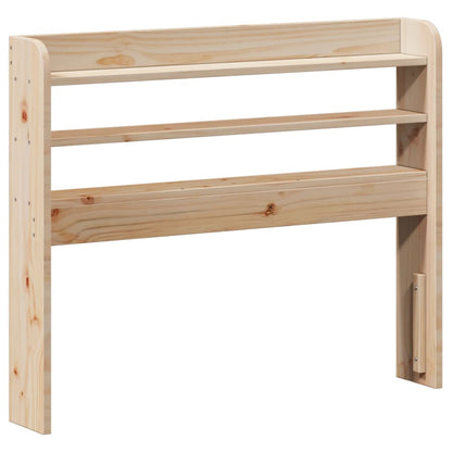 Cadre de lit sans matelas 75x190 cm bois de pin massif