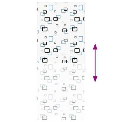 Store enrouleur de douche 90x240 cm largeur du tissu 86 cm