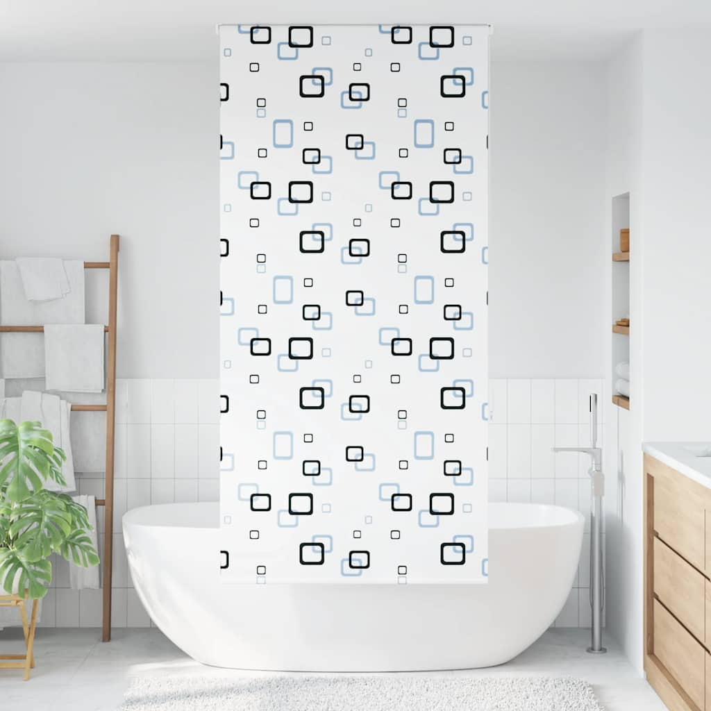 Store enrouleur de douche 100x240 cm largeur du tissu 96 cm