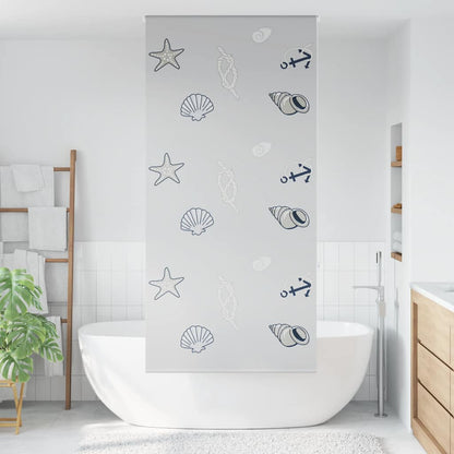 Store enrouleur de douche 100x240 cm largeur du tissu 96 cm