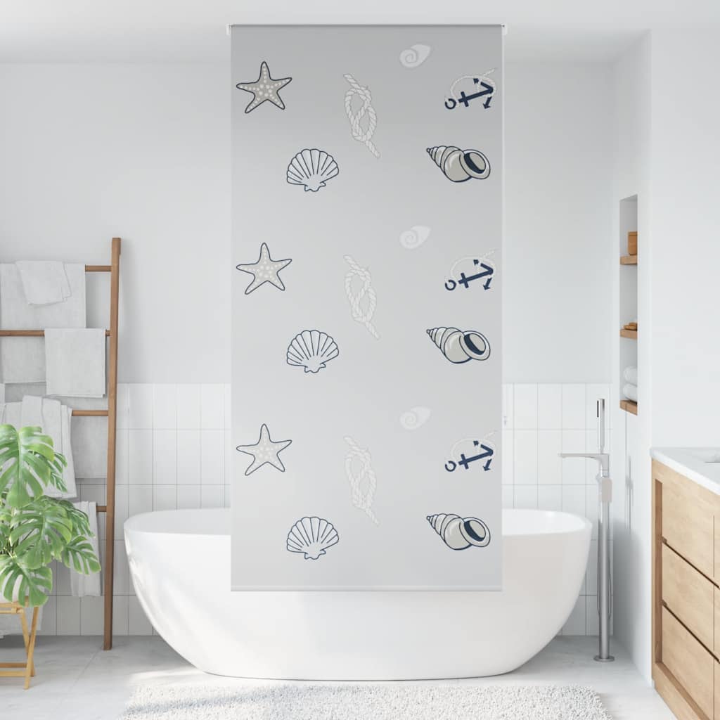 Store enrouleur de douche 110x240 cm largeur du tissu 106 cm