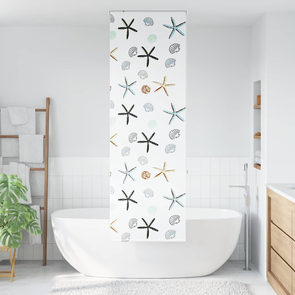 Store enrouleur de douche 80x240 cm largeur du tissu 76 cm