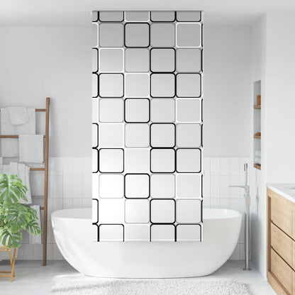 Store enrouleur de douche 90x240 cm largeur du tissu 86 cm