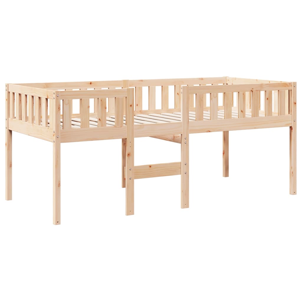 Lit pour enfants sans matelas 80x200 cm bois de pin massif