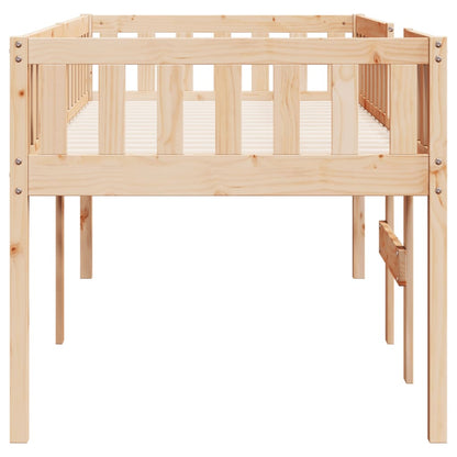 Lit pour enfants sans matelas 80x200 cm bois de pin massif