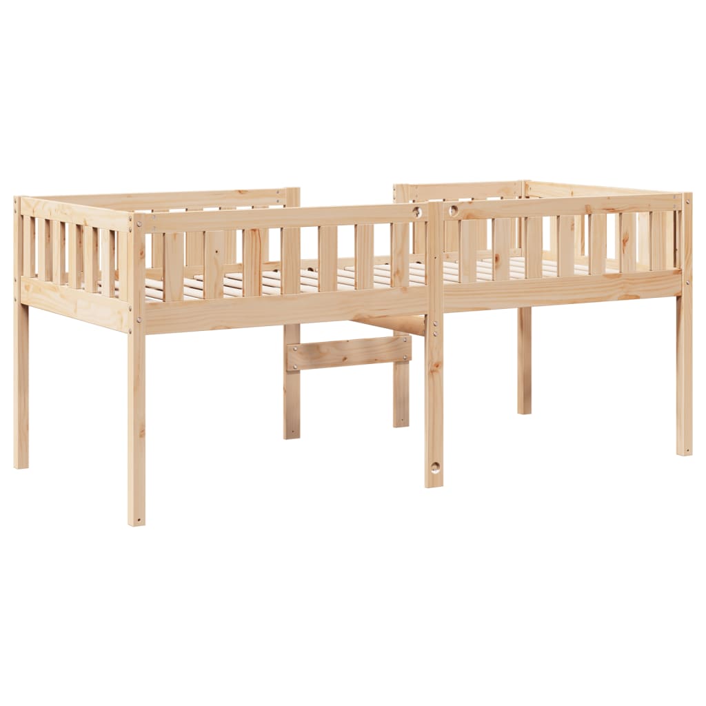 Lit pour enfants sans matelas 90x200 cm bois de pin massif