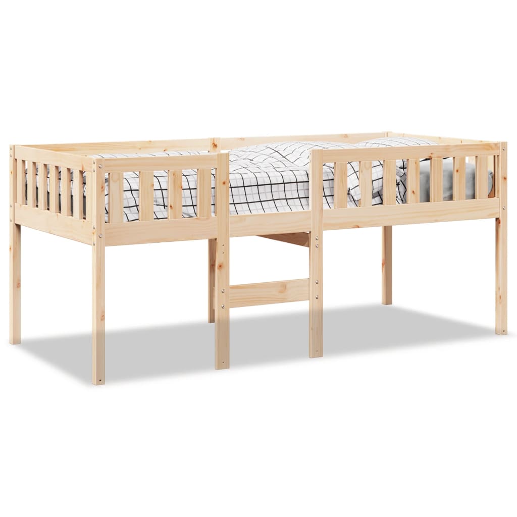 Lit pour enfants sans matelas 90x190 cm bois de pin massif